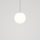 Kit 2 Luminárias Pendente Lustre Globo Vidro 10cm Luxo 1700