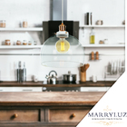 Kit 2 Lustre Pendente Château Bola Grande Vidro Branco Cobre