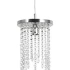 Kit 2 Lustre Redondo Crilik Ls7301 Cromado