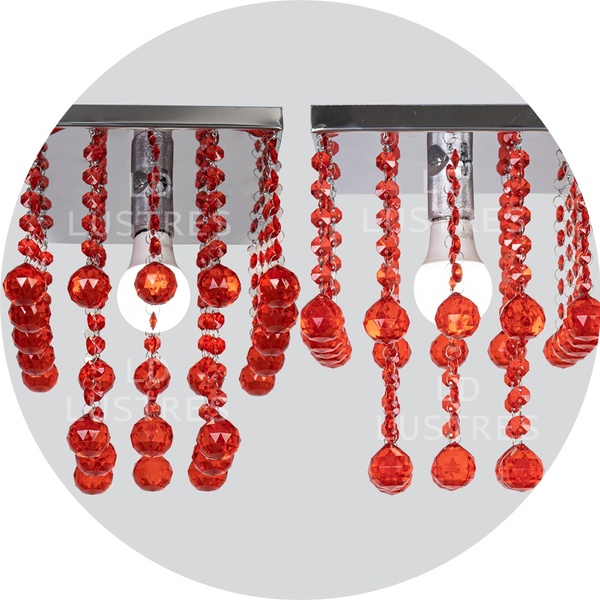 Kit 2 Lustres Modernos Para Sala Acrílico Em Alto Brilho