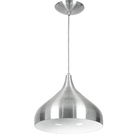 Kit 2 Lustres Pendente Aladim Escovado 24cm