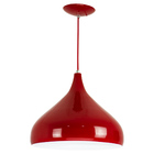 Kit 2 Lustres Pendente Aladim Vermelho 31cm