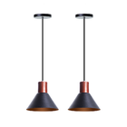 Kit 2 Lustres Pendente Costa Rica 17cm Mesa Balcão Gourmet: C