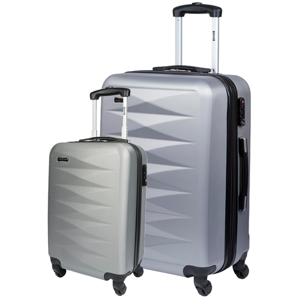 Kit 2 Malas P G Com Rodinhas Para Viagem Executiva Tsa 4 Fun