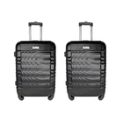 Kit 2 Malas Viagem Rodinhas Giratórias 360° Abs Média 22`` Ho