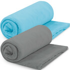 Kit 2 Manta Cobertor Casal Microfibra Soft Macia 180x220cm Ca