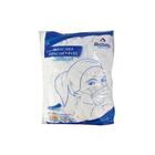 Kit 2 Máscara Descartável Tnt Dupla Branca Emb.100 Unidades