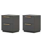 Kit 2 Mesa De Cabeceira 2gv 50 Cm Dub 50019 Vlr