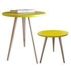 Kit 2 Mesa De Cabeceira Mesa De Apoio Lateral 44 Cm E 68 Cm A