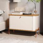 Kit 2 Mesa De Cabeceira Quarto Tucupí 1 Porta E Pés De Metal