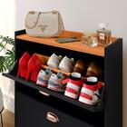 Kit 2 Mesas Cabeceira Pés Palito Retrô Sapateira Puxador Conc