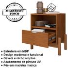 Kit 2 Mesas De Cabeceira 1 Gaveta 004015 Dcasa