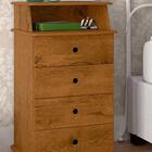 Kit 2 Mesas De Cabeceira 4 Gavetas Freijó Luxo Ll E.j