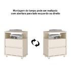 Kit 2 Mesas De Cabeceira Campeche 2 Gavetas - Móveis Henn