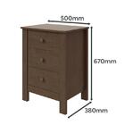 Kit 2 Mesas De Cabeceira Maggiore - Móveis Lopas