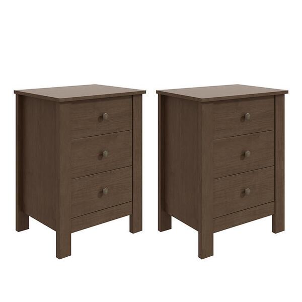 Kit 2 Mesas De Cabeceira Maggiore - Móveis Lopas