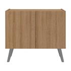 Kit 2 Mesas De Cabeceira Retrô 2 Portas Multimóveis Mp4138