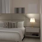 Kit 2 Mesas De Cabeceira Suspensa 1 Gaveta 40 Cm Mdf Branco