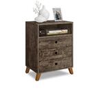 Kit 2 Mesas De Cabeceiras Retro Pe Palito Castani