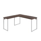 Kit 2 Mesas De Escritório Em L Estilo Industrial 1,50mx1,50m