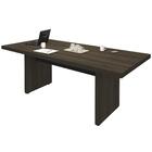 Kit 2 Mesas De Escritório Reunião 200cm Corp A06 Charuto/pret