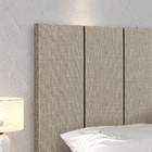 Kit 2 Mesas Estilo 1 Gaveta Off White/freijó Cabeceira Julia