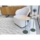 Kit 2 Mesas Laterais Karla - Média / Alta, Tampo Redondo Itap