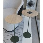 Kit 2 Mesas Laterais Karla - Média / Alta, Tampo Redondo Itap