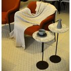 Kit 2 Mesas Laterais Norina - Baixa / Alta, Tampo Redondo Ime