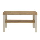 Kit 2 Mesas Laterais Para Sala De Estar Com Tampo Em Tamburat