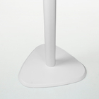 Kit 2 Mesas Paleta Monopé  Laqueada Para Sala - Branco