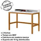 Kit 2 Mesas Para Computador 129x130 Tebar