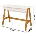 Kit 2 Mesas Para Computador 129x130 Tebar