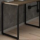 Kit 2 Mesas Para Computador Escrivaninha 120cm Industrial