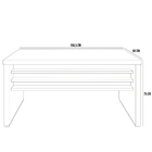 Kit 2 Mesas Para Escritório E Home Office Atria Executiva 158