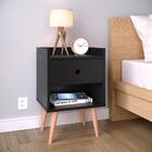 Kit 2 Mesinhas Decore Nicho Porta Objetos Pés Palito Cabeceir