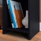 Kit 2 Mesinhas Fantasy Preto Compacta Prateleira Cabeceira Pa