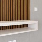 Kit 2 Mesinhas Gavetas Nicho Quarto Painel Tv 50 Polegadas Ri