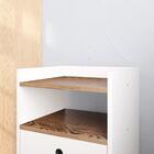 Kit 2 Mesinhas Retrô Cabeceira Suspensa Cama Box King 1,95 Su