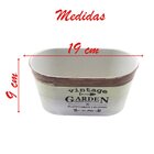 Kit 2 Mini Vasos De Planta Cachepot Estampados Decorados 9cm