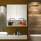 Kit 2 Módulos Aéreo De Parede Com 2 Portas Branco