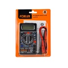 Kit 2 Multímetro Digital Foxlux Com Teste Bipe