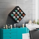 Kit 2 Nicho Decorativo Porta Toalha Com 16 Nichos Multiuso De