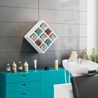 Kit 2 Nicho Decorativo Porta Toalha Com 9 Nichos Multiuso Req