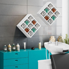 Kit 2 Nicho Decorativo Porta Toalha Com 9 Nichos Multiuso Req