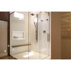 Kit 2 Nicho Embutir 30x60cm Plástico Preto Vulcano Metasul