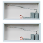 Kit 2 Nicho Porcelanato Branco Calacata Polido 60x32 Lomina