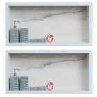 Kit 2 Nicho Porcelanato Branco Calacata Polido 60x32 Lomina