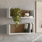 Kit 2 Nichos De Parede 14064 60 Cm Dmad