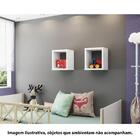 Kit 2 Nichos Infantil Quadrado Aquarela - Branco